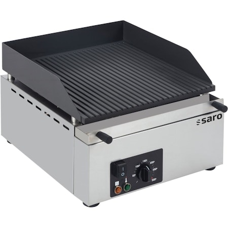 Stekbord Räfflad, 3 kW, 400x460 mm , SARO