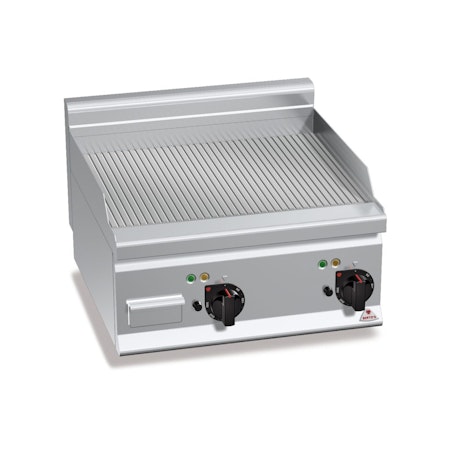 Stekbord  Räfflad, 8kW 600x600 mm, BERTOS