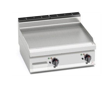 Stekbord Slät 9,6kW, 800x714 mm, BERTOS