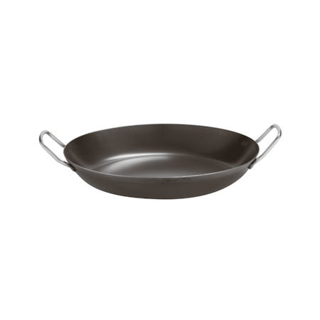 Paellapanna Blacksteel D37cm H5,5cm, PADERNO