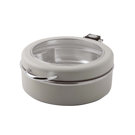 Chafing Dish induktion D:30cm grå med glaslock,  SAMBONET