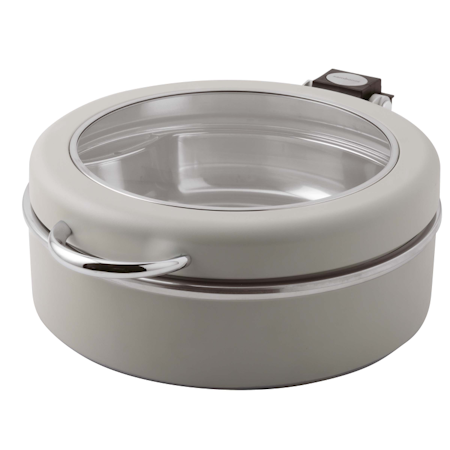 Chafing Dish induktion D:40cm grå med glaslock, SAMBONET