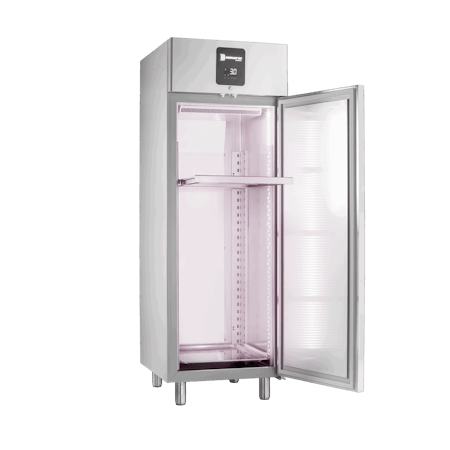 MörningsKylskåp DELUXE MEAT 700 Rostfridörr P GA, B702xD810xH2080mm, SAMAREF