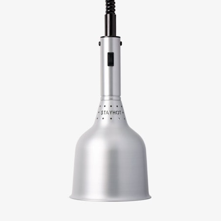 Värmelampa med HISS Classic 1224 Aluminium, STAYHOT