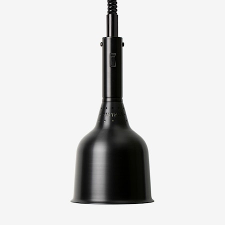 Värmelampa med HISS Classic 1224 Svart, STAYHOT