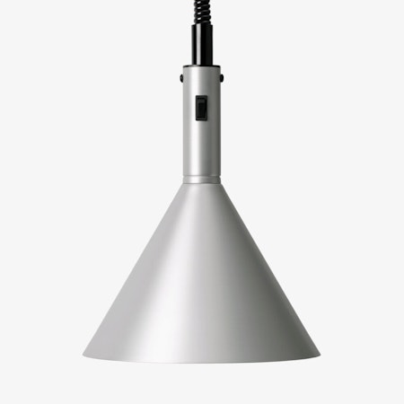 Värmelampa med HISS Trattoria 1224 Aluminium, STAYHOT