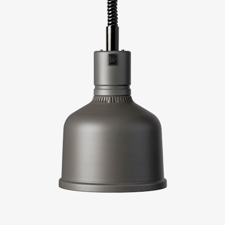 Värmelampa med Hiss Focus MS Umbra Grey, STAYHOT