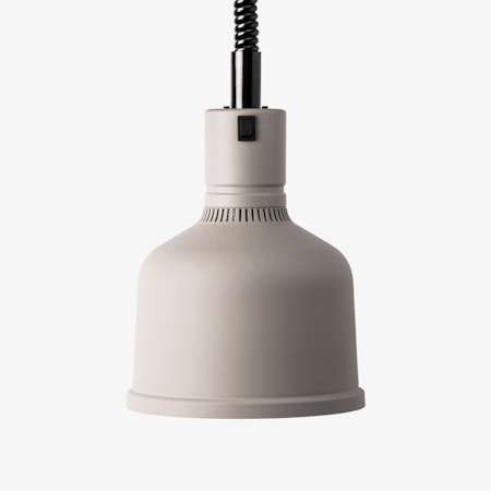 Värmelampa med Hiss Focus MS Umbra Mid Grey, STAYHOT