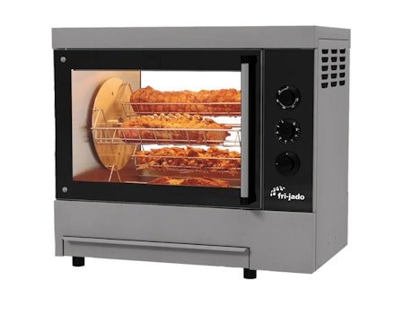 Kycklinggrill TG4 Bänk modell, 4spett för 16st Kycklingar, Fri-jado