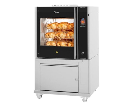 Kycklinggrill TDR8S Auto Clean, 8spett för 40st Kycklingar, Fri-jado