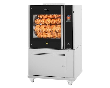 Kycklinggrill TDR8S Auto Clean, 8spett för 40st Kycklingar, Fri-jado