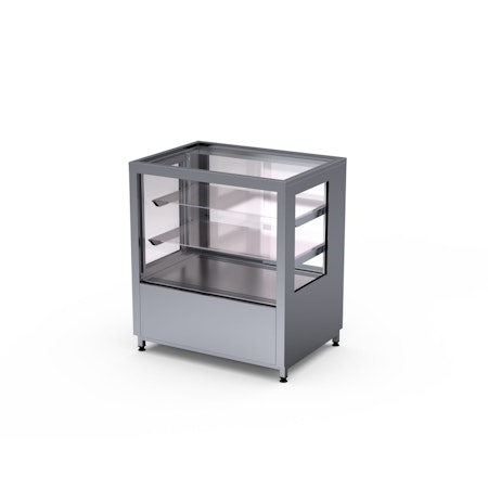 Kylmonter Bänk  Colly 900, 2st glashyllor+bottenhylla, 900x650x1000mm, COOLPART