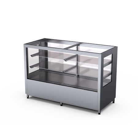 Kylmonter Bänk Colly 1500, 2st glashyllor+bottenhylla, 1500x650x1000mm, COOLPART