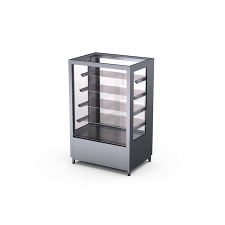 Kylmonter Colly 900 XL, 4st glashyllor+bottenhylla, 900x650x1400mm, COOLPART