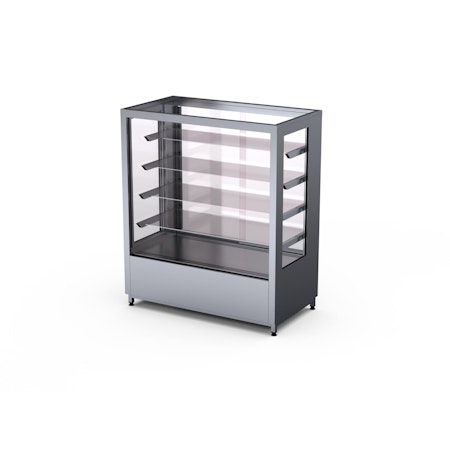 Kylmonter Colly 1200 XL, 4st glashyllor+bottenhylla, 1200x650x1400mm, COOLPART