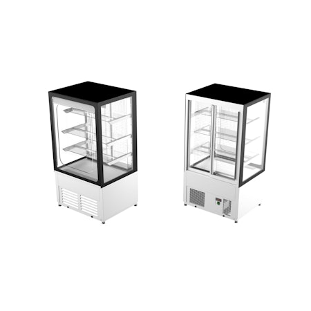 Kylmonter CUBIC EL 800 Öppen mot kund, 800x650x1480mm, COOLPART