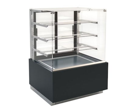 JUKA Kylmonter 3st glashyllor+botten, LUMINA Serien i 3 Storlekar-Höjd:1350mm, COOLPART