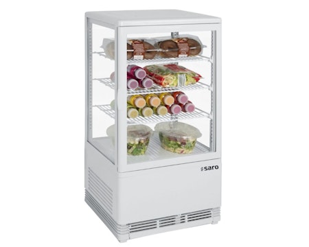 Mini kylmonter SC 70 vit,3st hyllor+bottenhylla 428x386x885mm, SARO