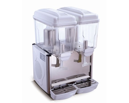 Kalldrycksdispenser 2x12Liter, COROLLA 2W-Vit, SARO