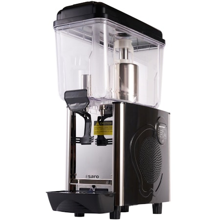 Kalldrycksdispenser 12Liter, COROLLA 1B  Svart, SARO