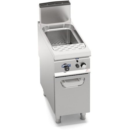 Pastakokare S900, GAS-12kW 400x900x900mm, BERTOS