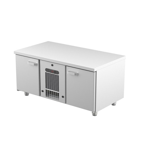 Grillkylbänk VLG Serien i 4 VARIANTER Med SKÅP Eller LÅDOR, 1200x650x600mm, COOLPART