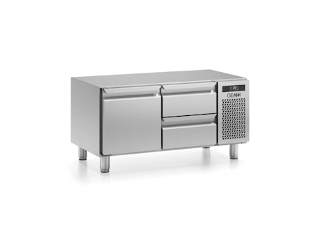 Grillkylbänk BRS Serien i 3 VARIANTER Med SKÅP Eller LÅDOR, 1200x640x610mm, GEMM