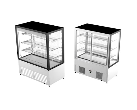Kylmonter CUBIC EL 1200, Öppen mot kund, 1200x650x1480mm, COOLPART
