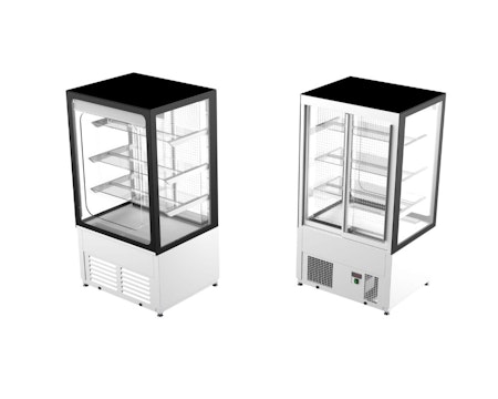 Kylmonter CUBIC EL 800 Öppen mot kund, 800x650x1480mm, COOLPART