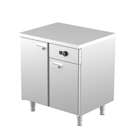 Värmeskåp Med Neutral Toppskiva Med SKÅP Eller LÅDOR, LK Serien i 4 VARIANTER, 800x650x900mm, COOLPART