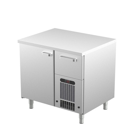 Bagerikylbänk PK-911 Rostfri Toppskiva (Passande Plåtar: 450x600mm) 930x730x900 , COOLPART