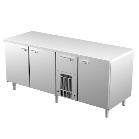 Bagerikylbänk PK-2031 Rostfri Toppskiva (Passande Plåtar: 450x600mm) 2000x730x900 , COOLPART