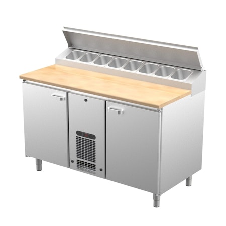 Bagerikylbänk PK-KLE i 3 VARIANTER, Valfri Toppskiva RFR/TRÄ/STEN, (Passande Plåtar: 450x600mm) 1460x730x900 , COOLPART