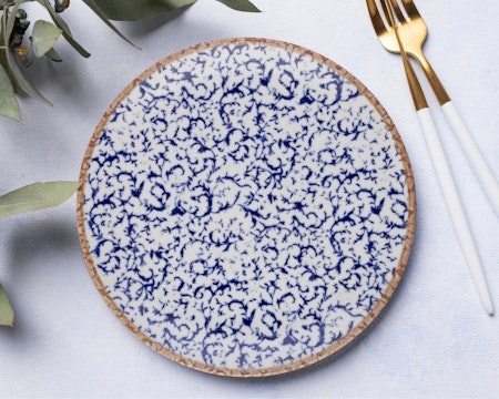 Venecia Navy LONA Rund Flatt 30cm, IDFine