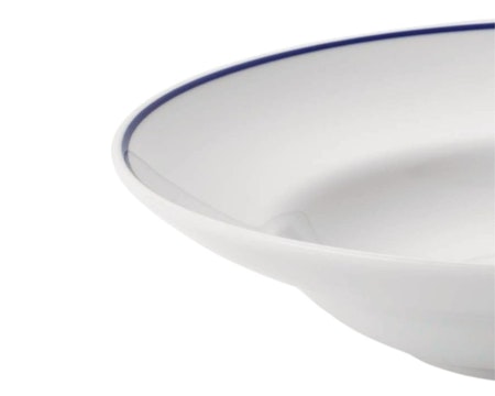 BASIC Pasta tallrik D26cm, Blue Line