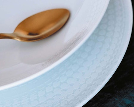 POINTS White Tallrik Flat D24cm