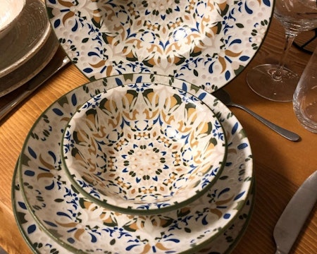 TENANGO Tallrik djup D28cm