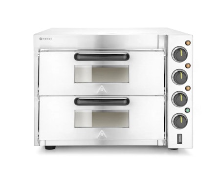 Pizzaugn dubbel 230V/3000W, Hendi