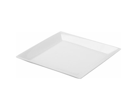 Tallrik flat 22x22 cm Quadro