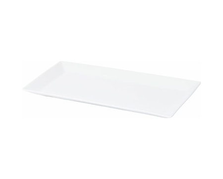 Tallrik flat 36x18 cm Quadro