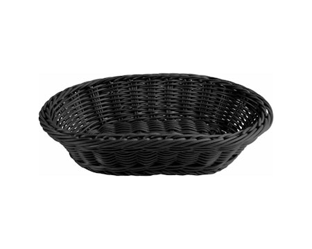 Brödkorg 29x18,5 cm Svart