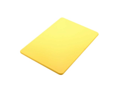 Skärbräda plast 51x38x1,25 cm Gul