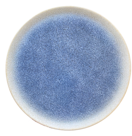 Blocho Tina Pizzatallrik flat rund 33 cm Blå