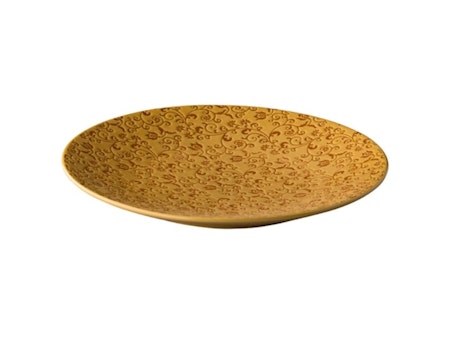 Barcelona ocher tallrik D21,5 cm