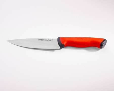 Duo Kockkniv 16 cm Röd, PIRGE