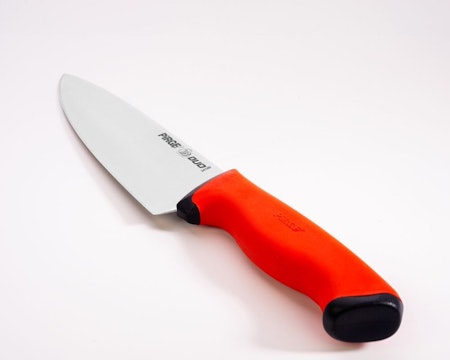 Duo Kockkniv 19 cm Röd, PIRGE