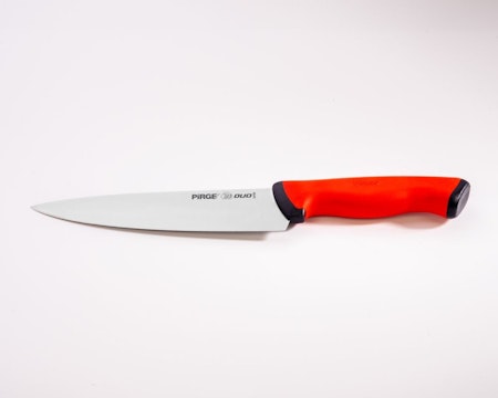Duo Kockkniv 19 cm Röd, PIRGE