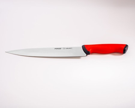 Duo Kockkniv 25 cm Röd, PIRGE
