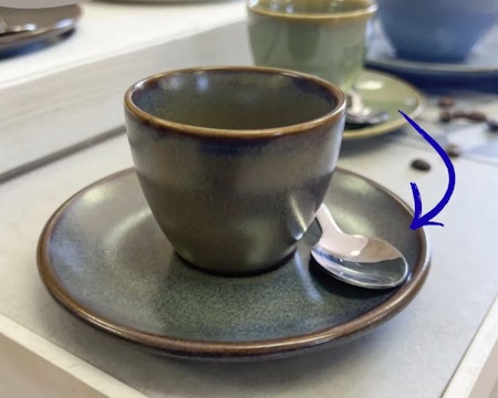 GLOIRE Rita Espressofat D12cm