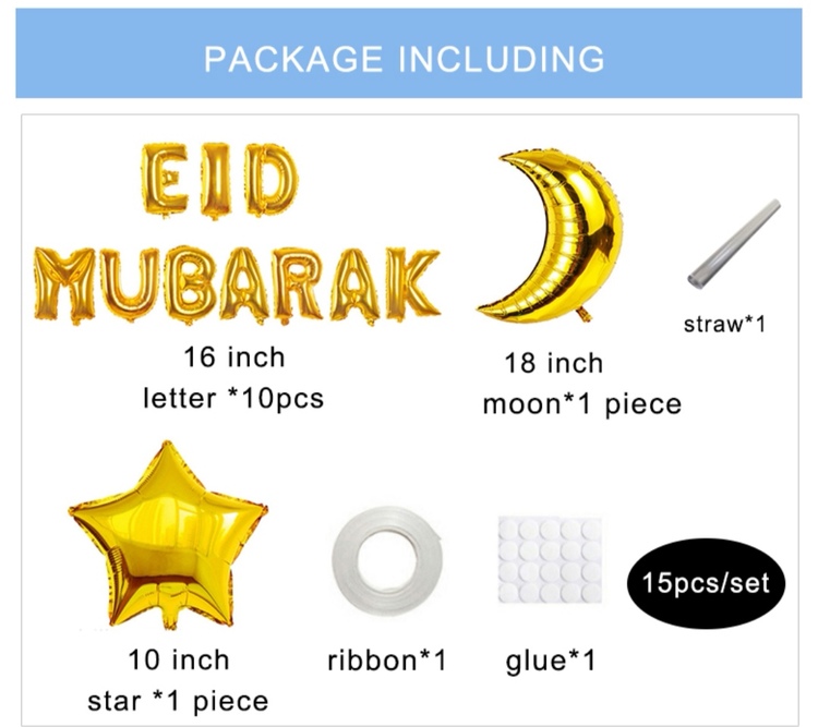 Eid dekorationer
